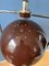 Mid-Century Space Age Brown Gepo Pendant Lamp, 1970s, Image 8