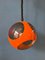 Mid-Century Space Age Orange Bug Eye Pendant Lamp by Luigi Colani, 1970s 8