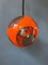 Mid-Century Space Age Orange Bug Eye Pendant Lamp by Luigi Colani, 1970s 7