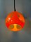 Mid-Century Space Age Orange Bug Eye Pendant Lamp by Luigi Colani, 1970s, Image 6