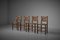 Bauche N°19 Chairs for Steph Simon by Charlotte Perriand, France, 1930s, Set of 4 8