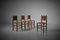 Bauche N°19 Chairs for Steph Simon by Charlotte Perriand, France, 1930s, Set of 4 1