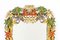 20th Century Gilded Mirror Bordered with Precious Stones, 1980s 2