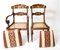 20th Century Marquetry Burr Walnut Extending Dining Table & Chairs, 1980s, Set of 19, Image 16