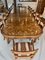 20th Century Marquetry Burr Walnut Extending Dining Table & Chairs, 1980s, Set of 19 19