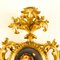 Marco florentino dorado con placa de porcelana, década de 1890, Imagen 3