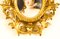 Marco florentino dorado con placa de porcelana, década de 1890, Imagen 5