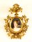 Cornice fiorentina in porcellana dorata, fine XIX secolo, Immagine 4