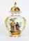 Vasi e coperchi in porcellana di Dresda, inizio XX secolo, fine XIX secolo, set di 2, Immagine 17