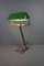 Art Deco Gray Enamel Desk Lamp 7