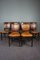 Sheep Leather Dining Room Chairs, Set of 4 1