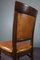 Sheep Leather Dining Room Chairs, Set of 4 13