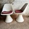 Arkana White Tulip Chairs, 1960s 8