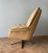 Vintage Leather Swivel Egg Chair Armchair 6