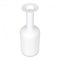 White Glass Vase from Otto Brauer/Holmegaar, Image 2