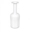 White Glass Vase from Otto Brauer/Holmegaar, Image 1