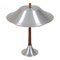 Ambassador Aluminium and Rosewood Table Lamp from Jo Hammerborg 2