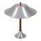 Ambassador Aluminium and Rosewood Table Lamp from Jo Hammerborg, Image 2