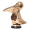 Gilded Bronze Pelican Sculpture from Bernhard Lipsøe 1