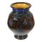 Vase in Marineblau von Herman Kähler 3