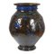 Vase in Marineblau von Herman Kähler 2
