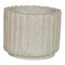 Beige Vase aus Steingut mit geriffeltem Design von Arne Bang 1