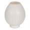 Nr 125 Stoneware Vase with Ribbed Pattern and Beige Glaze by Arne Bang 4