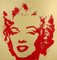 Andy Warhol, Golden Marilyn, siglo XX, serigrafía a color, Imagen 1