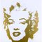 Andy Warhol, Golden Marilyn, siglo XX, serigrafía a color, Imagen 1