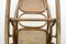 Rocking Chair Antique en Roseau par Michael Thonet pour Thonet 4