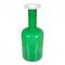 Green Glass Vase from Otto Brauer Holmegaard, Image 2