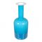 Vase en Verre Bleu de Otto Brauer Holmegaard 2