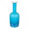 Blue Glass Vase from Otto Brauer Holmegaard, Image 1