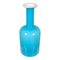 Blue Glass Vase from Otto Brauer Holmegaard 2