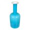 Blue Glass Vase from Otto Brauer Holmegaard, Image 2