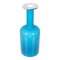 Blue Glass Vase from Otto Brauer Holmegaard 2