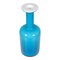 Blue Glass Vase from Otto Brauer Holmegaard 2