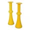 Yellow Glass Vases from Holmegaard, Image 3