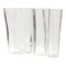 Vase en Verre Transparent par Alvar Aalto pour Iittalo 1