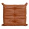 Cognac Leather Togo Ottoman by Michel Ducaroy for Ligne Roset, 1970s 3