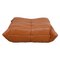 Cognac Leather Togo Ottoman by Michel Ducaroy for Ligne Roset, 1970s, Image 1