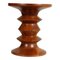 Walnut Model-A Stool by Charles Eames for Vitra, Image 1
