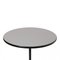 Grau laminierter Cafe Tisch mit schwarzem Rand von Charles Eames für Vitra 3