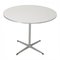 White Café Table by Arne Jacobsen for Fritz Hansen, 2000s 2