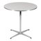 White Laminate Café Table by Arne Jacobsen for Fritz Hansen 1