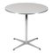 White Laminate Café Table by Arne Jacobsen for Fritz Hansen, Image 1