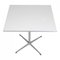 White Laminate Café Table by Arne Jacobsen for Fritz Hansen 2