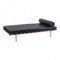 Barcelona Daybed in Black Leather by Ludwig Mies Van Der Rohe 2