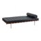 Barcelona Daybed in Black Leather by Ludwig Mies Van Der Rohe 2