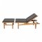 GE-01 Daybed with Black Leather Ottoman by Hans J. Wegner for Getama, 1960s, Set of 2, Image 5